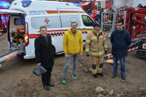 Jahreshauptübung der FF Wörgl am 25.10.2025 auf dem Baustellengelände Wörgl Mitte. Foto: Veronika Spielbichler