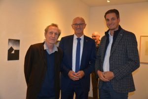 Vernissage der Ausstellung von Gottfried Hundsbichler und Michael Ziegler am 3.10.2025 in der Galerie am Stadtplatz in Wörgl. Foto: Veronika Spielbichler