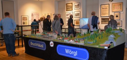 Lange Nacht der Museen mit Eröffnung der Sonderausstellung zur Eisenbahn in Wörgl am 4.10.2025. Foto: Veronika Spielbichler