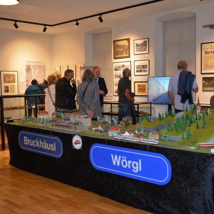Lange Nacht der Museen mit Eröffnung der Sonderausstellung zur Eisenbahn in Wörgl am 4.10.2025. Foto: Veronika Spielbichler