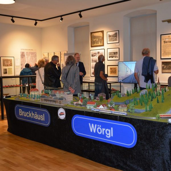 Lange Nacht der Museen mit Eröffnung der Sonderausstellung zur Eisenbahn in Wörgl am 4.10.2025. Foto: Veronika Spielbichler