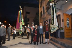 Festakt der Wörgler Traditionsvereine zum 80. Geburtstag von Maria Steiner am 17.10.2025. Foto: Veronika Spielbichler