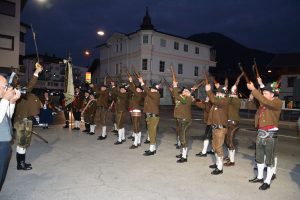 Festakt der Wörgler Traditionsvereine zum 80. Geburtstag von Maria Steiner am 17.10.2025. Foto: Veronika Spielbichler