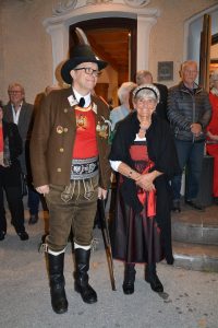 Festakt der Wörgler Traditionsvereine zum 80. Geburtstag von Maria Steiner am 17.10.2025. Foto: Veronika Spielbichler