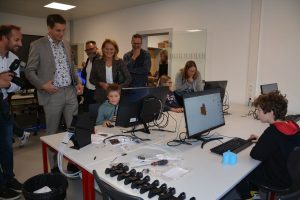Eröffnung STEAM-Lab an der Europamittelschule Wörgl am 1.10.2025. Foto: Veronika Spielbichler