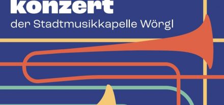 Plakat der Stadtmusikkapelle Wörgl.