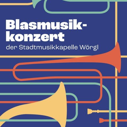 Plakat der Stadtmusikkapelle Wörgl.