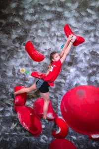 Die Kundlerin Greta Schroll bewies im Finale der U11 Nervenstärke und gewann Silber. Foto: Moritz Koenig