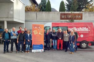 Das Team, das das Repair-Café der Volkshilfe Werkbank in Wörgl abwickelte. Foto: Volkshilfe Werkbank