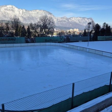 Der Tennisclub Wörgl öffnet ab 28.11.2025 wieder seinen Eislaufplatz bei der Tennisanlage Bad Eisenstein. Foto: TC Wörgl