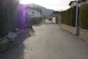 Protestkundgebung Simon-Prem-Straße am 14.11.2025. Foto: Veronika Spielbichler