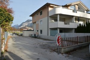 Protestkundgebung Simon-Prem-Straße am 14.11.2025. Foto: Veronika Spielbichler