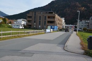 Protestkundgebung Simon-Prem-Straße am 14.11.2025. Foto: Veronika Spielbichler