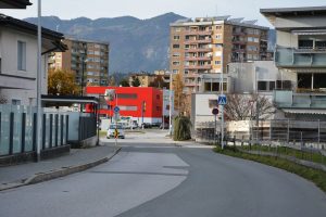 Protestkundgebung Simon-Prem-Straße am 14.11.2025. Foto: Veronika Spielbichler