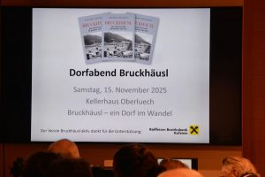 Dorfabend Bruckhäusl am 15.11.2025. Foto: Veronika Spielbichler