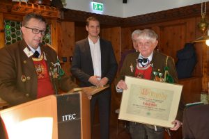 54 Jahreshauptversammlung der Sepp Innerkofler Standschützenkompanie Wörgl am 9.11.2025. Foto: Veronika Spielbichler