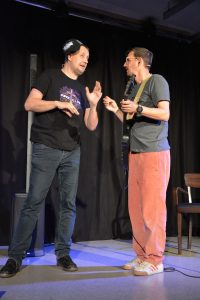 Die "Superväter" - Kabarett von Stefan Peschta und Jürgen Heiss am 22.11.2025 in der Kulturfabrik Kufstein. Foto: Veronika Spielbichler