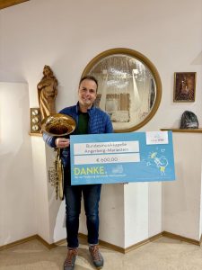 wörglWEB Kampagne 2025 unterstützt Blasmusikvereine mit insgesamt fast 8000 Euro. Foto: Stadtwerke Wörgl