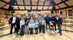 wörglWEB Kampagne 2025 unterstützt Blasmusikvereine mit insgesamt fast 8000 Euro. Foto: Stadtwerke Wörgl