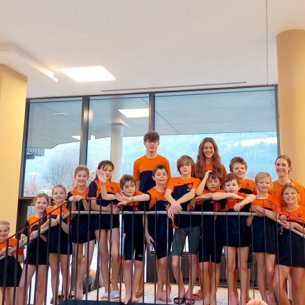 Erfolgreicher Start in die Schwimmsaison für den Nachwuchs des SC Wörgl beim ASVÖ Kids Cup in Telfs. Foto: SC Wörgl
