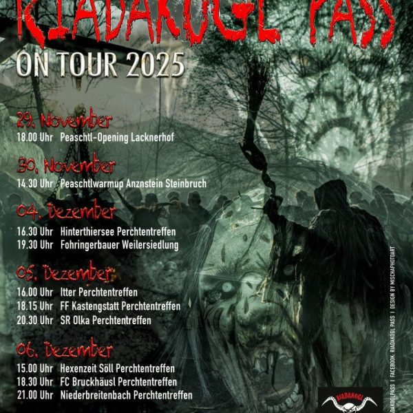 Tourplan des Riadakogl-Pass.