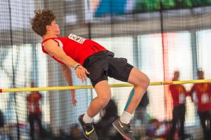 Bronze für Benjamin Moser im Hochsprung - mit persönlicher Bestleistung. Foto: TS Wörgl/ÖLV