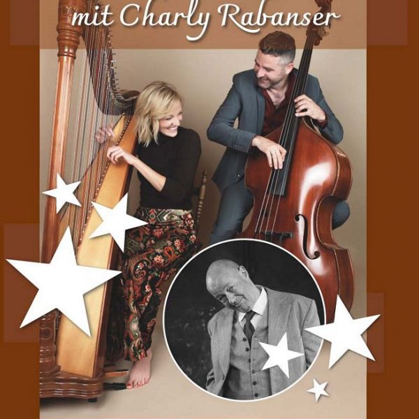 Wirken beim Nischenklänge-Weihnachtskonzert mit: Katrin und Werner Unterlercher und Charly Rabanser. Foto: Miriam Raneburger