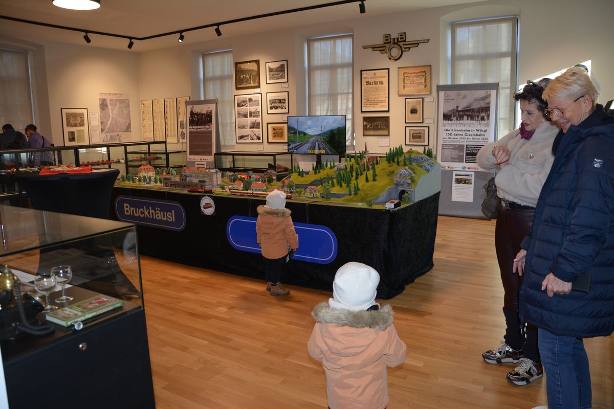 Christkindl-Postamt im Museum Wörgl am 13.12.2025. Foto: Veronika Spielbichler