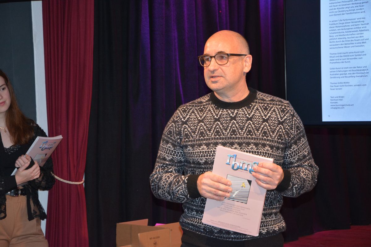 rbms - Magazin für Kunst und Kultur, Release-Party der 13. Auflage am 16.12.2025. Foto: Veronika Spielbichler