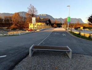 Hochwasserschutzbau Rendlbrücke Brixentaler Ache November 2025. Foto: Veronika Spielbichler