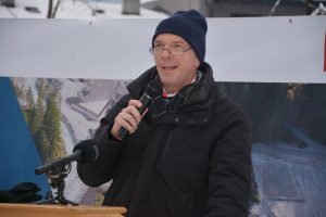 Spatenstich für 1. Bauabschnitt Hochwasserschutz Brixentaler Ache. Foto: Veronika Spielbichler