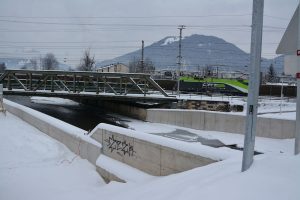Spatenstich für 1. Bauabschnitt Hochwasserschutz Brixentaler Ache. Foto: Veronika Spielbichler