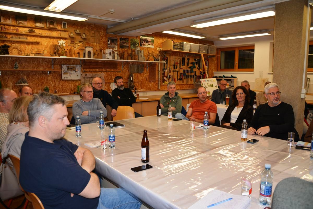 Kulturstammtisch bei den Wörgler Krippelern am 11.1.2026. Foto: Veronika Spielbichler