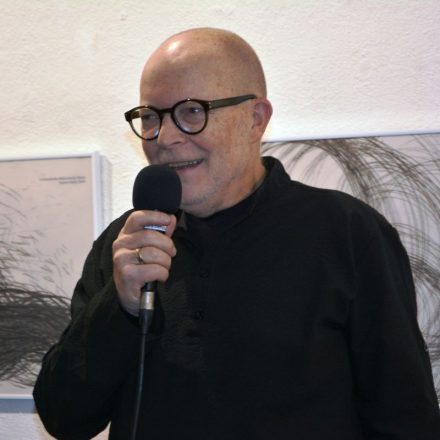 Ausstellungseröffnung Mag. Helmut Nindl in der Galerie am Stadtplatz in Wörgl am 15.1.2026. Foto: Veronika Spielbichler