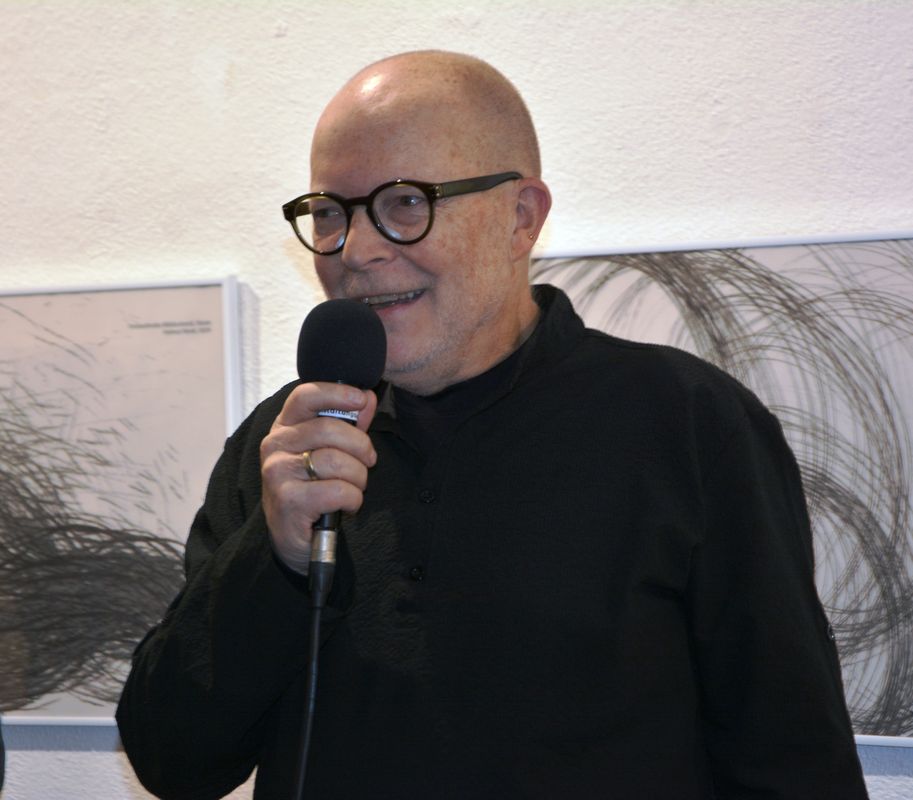 Ausstellungseröffnung Mag. Helmut Nindl in der Galerie am Stadtplatz in Wörgl am 15.1.2026. Foto: Veronika Spielbichler