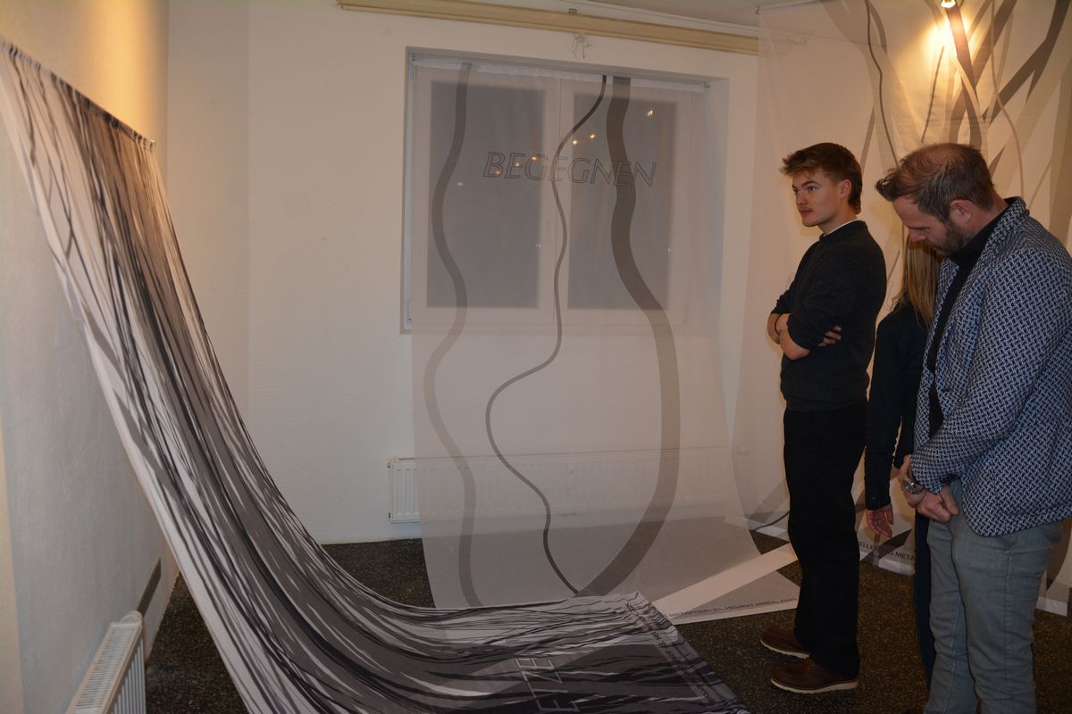 Ausstellungseröffnung Mag. Helmut Nindl in der Galerie am Stadtplatz in Wörgl am 15.1.2026. Foto: Veronika Spielbichler