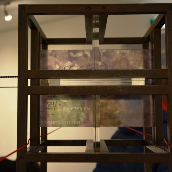 Ausstellungseröffnung Mag. Helmut Nindl in der Galerie am Stadtplatz in Wörgl am 15.1.2026. Foto: Veronika Spielbichler