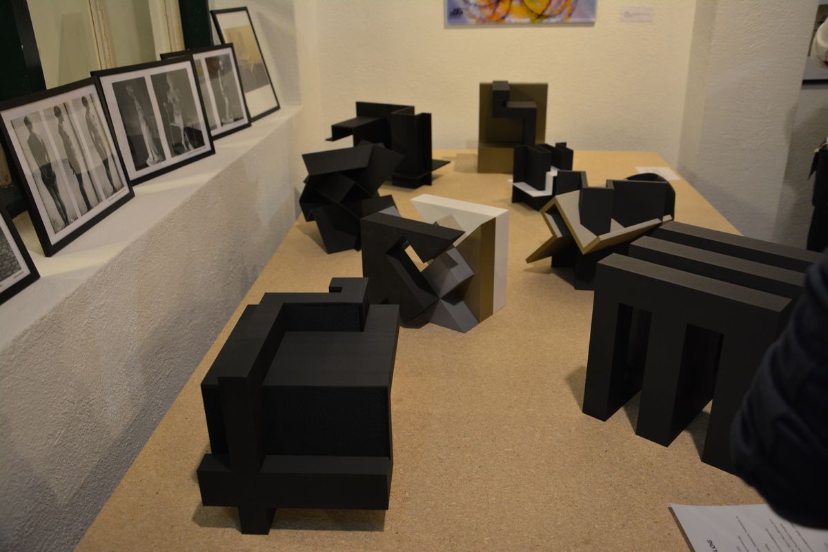 Ausstellungseröffnung Mag. Helmut Nindl in der Galerie am Stadtplatz in Wörgl am 15.1.2026. Foto: Veronika Spielbichler