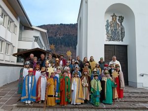 Sternsinger-Familiengottesdienst in Bruckhäusl am 6.1.2026. Foto: Veronika Spielbichler