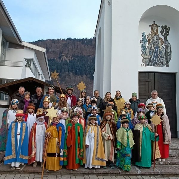 Sternsinger-Familiengottesdienst in Bruckhäusl am 6.1.2026. Foto: Veronika Spielbichler