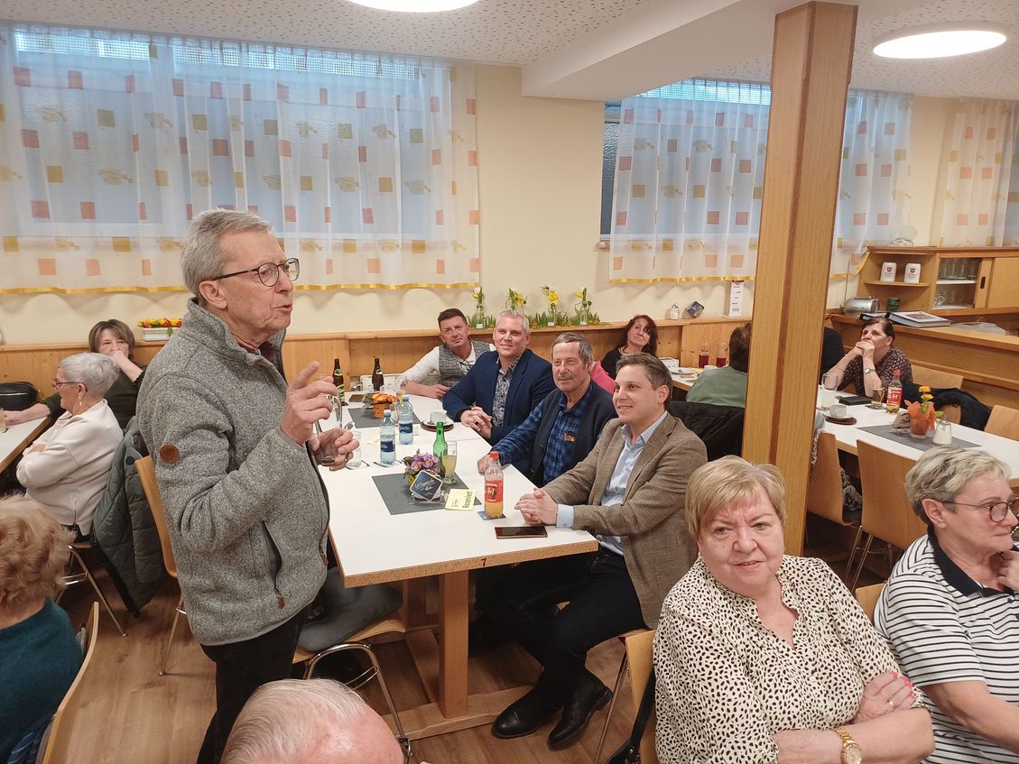 Obmann Georg Breitenlechner bei seiner Dankesrede. Foto: PVÖ-Wörgl