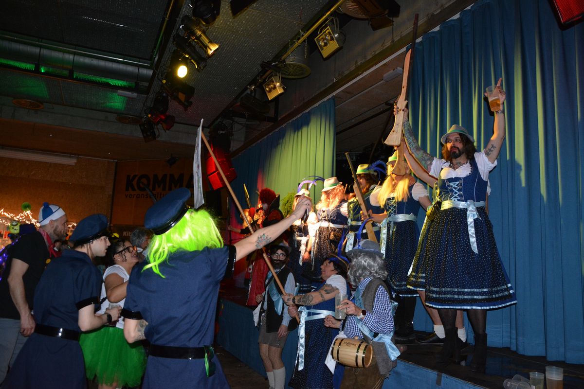 1. Faschingsparty der Wörgler Nörgler im Komma Wörgl am Unsinnigen Donnerstag, 12.2.2026. Foto: Veronika Spielbichler