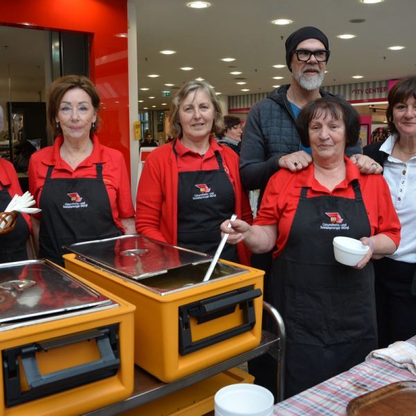 Fastensuppe des Wörgler Gesundheits- und Sozialsprengels am 18.2.2026 im CityCenter Wörgl. Foto: Veronika Spielbichler