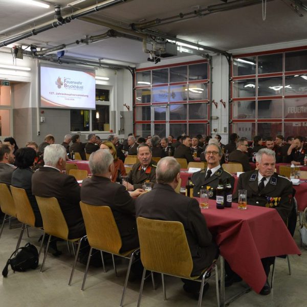 127. Jahreshauptversammlung der FF Bruckhäusl am 13.2.2026. Foto: Veronika Spielbichler