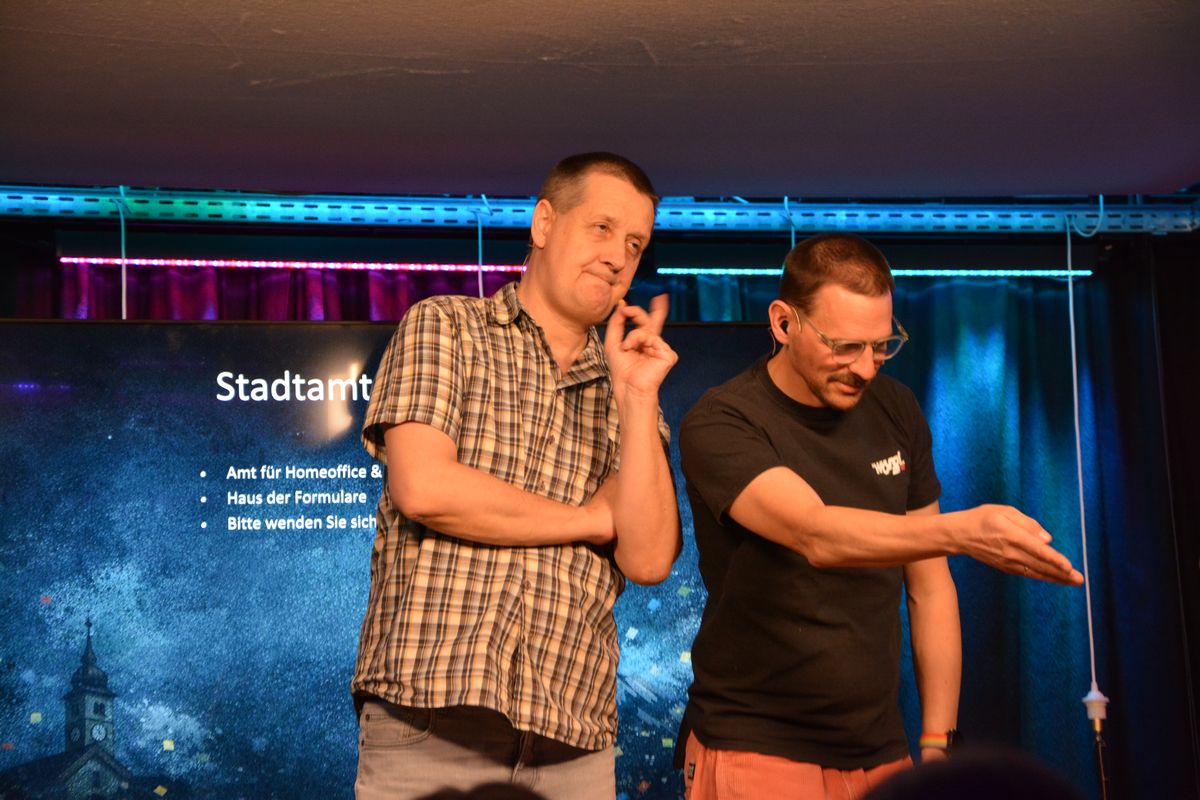 Lost in Wörgl XI - Kasperltheater - von Peschta & Heiss am 30.1.2026 in der Zone Kultur.Leben.Wörgl. Foto: Veronika Spielbichler